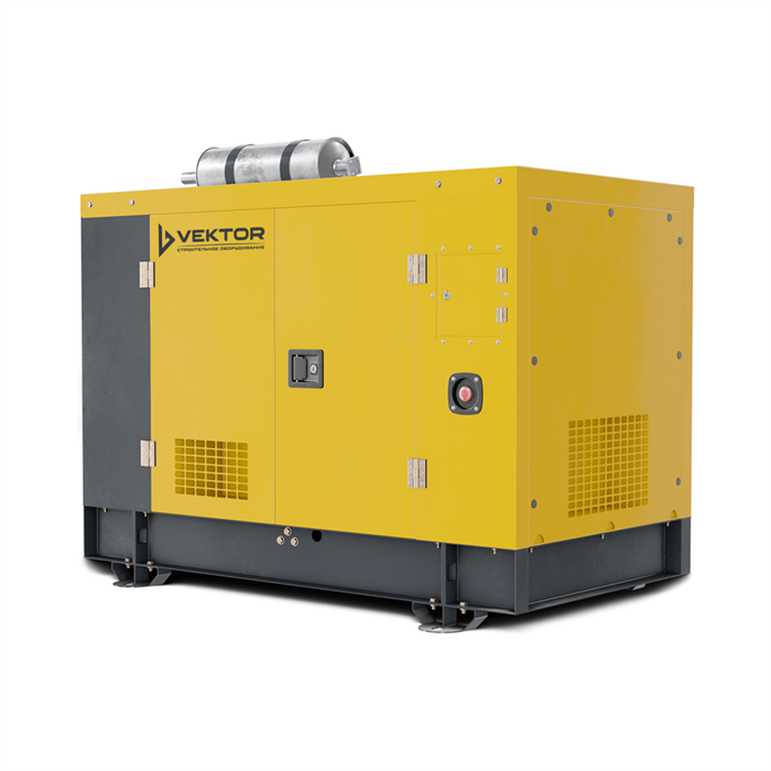 Дизельный генератор Vektor AD-50Y-T400 в кожухе 6078 - фото 63815