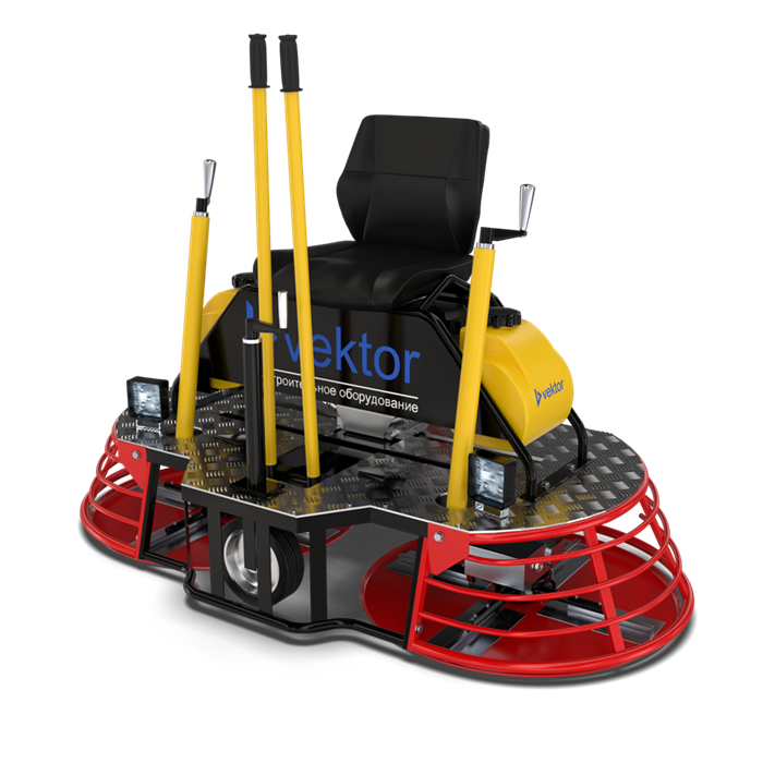 Двухроторная заглаживающая машина Vektor VTMG-800 (двигатель GX390) 376 - фото 64019
