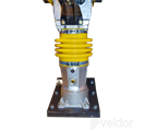 Электрическая вибротрамбовка Vektor VK VRG-90E 349